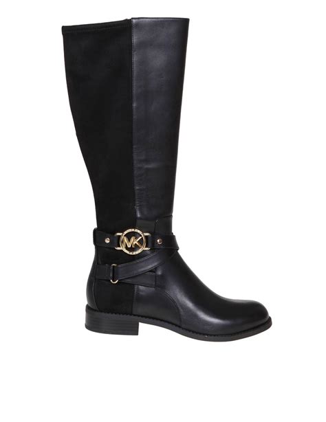 michael kors dog leather|michael kors leather boots.